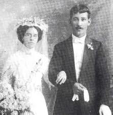 1912 Wedding Couple